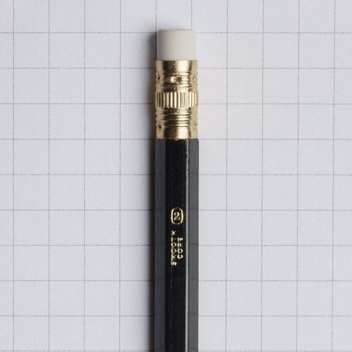 editorial image of the eraser on The Cedar Hex Pencil (12-Pack)