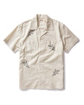 flatlay of The Conrad Shirt in Seaside Embroidery
