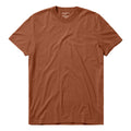 flatlay of The Cotton Hemp Tee in Copper