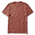 flatlay of The Cotton Hemp Tee in Fired Clay
