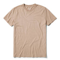 flatlay of The Cotton Hemp Tee in Khaki