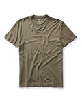 flatlay of The Cotton Hemp Tee in Olive