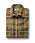 folded flatlay of The Craftsman Shirt in Fern Plaid