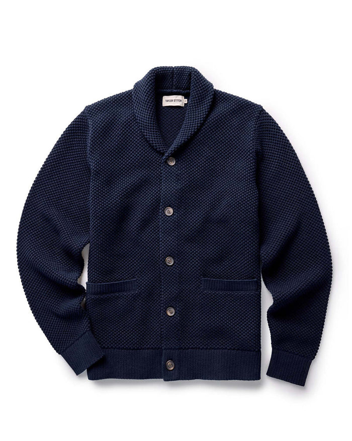 The Crawford Sweater in Navy