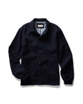 flatlay of The Crew Jacket in Raw Indigo Sashiko
