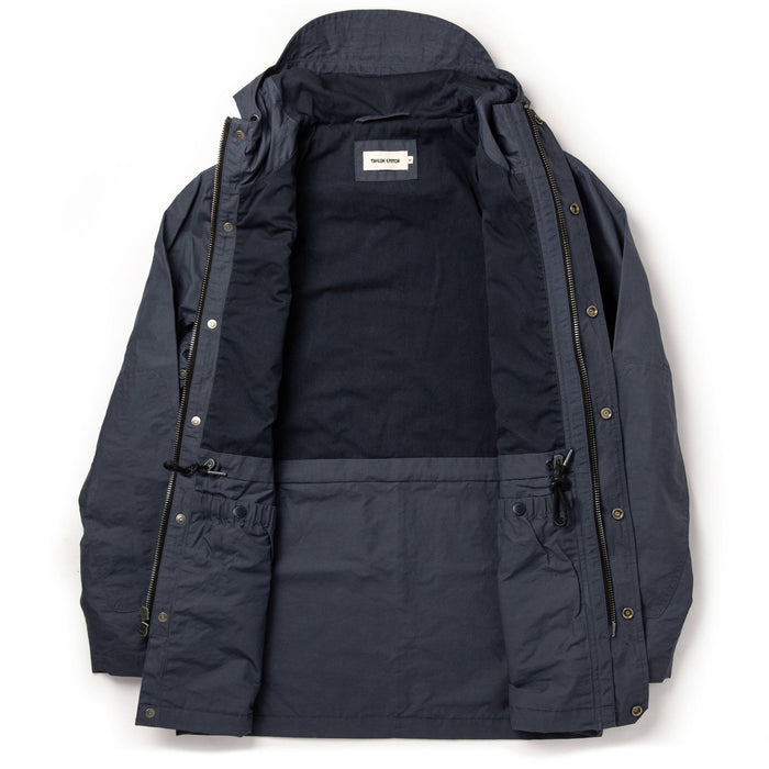 open flatlay of The Dalton Jacket in Navy
