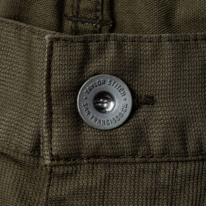material shot of button