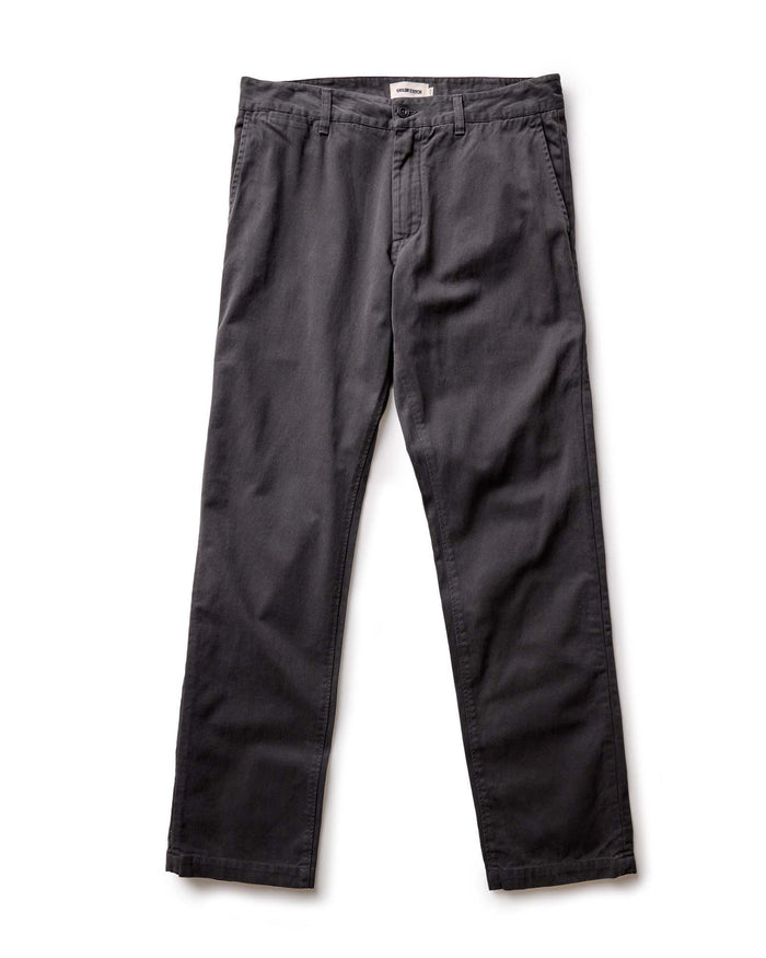 flatlay of The Democratic Foundation Pant in Organic Faded Black