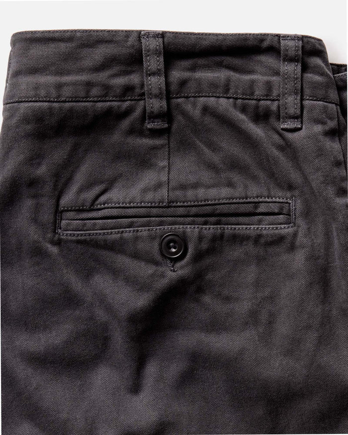 flatlay of The Democratic Foundation Pant in Organic Faded Black