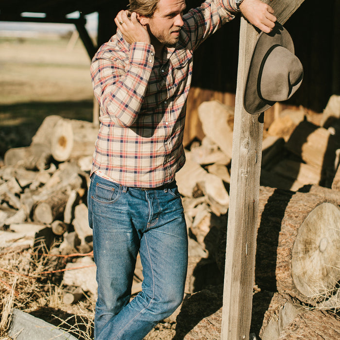 The Democratic Jean in Indigo Broken Twill