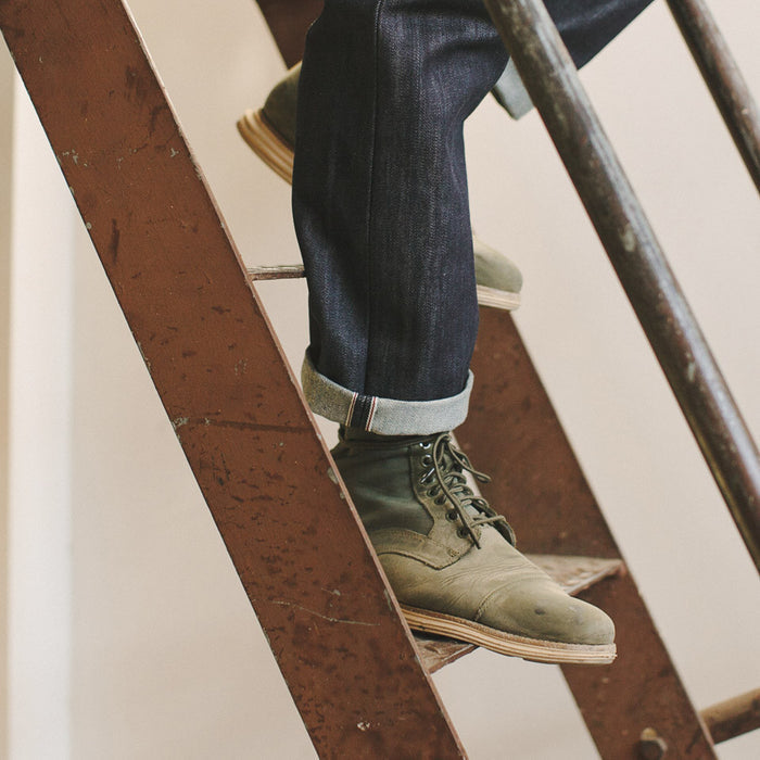 The Democratic Jean in Shuttle Loomed Italian Selvage Denim