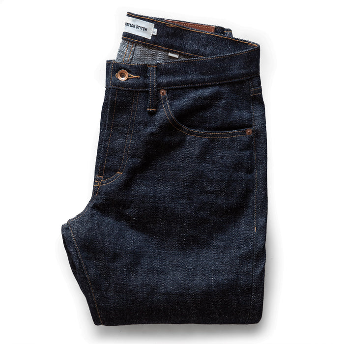 flatlay of The Democratic Jean in Umeda Selvage
