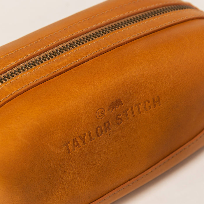 studio shot of logo on bag