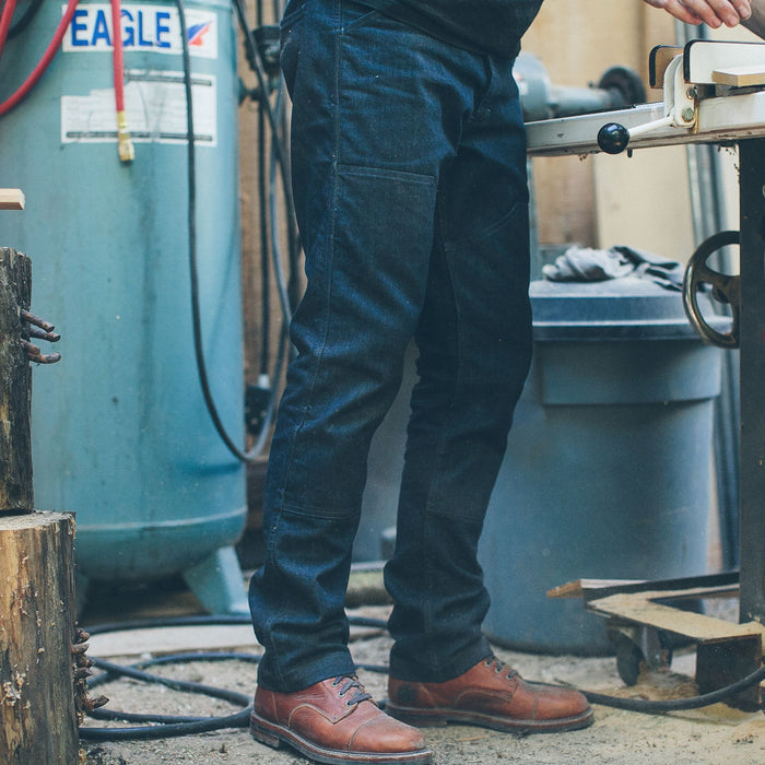 The Double Knee Moto Jean