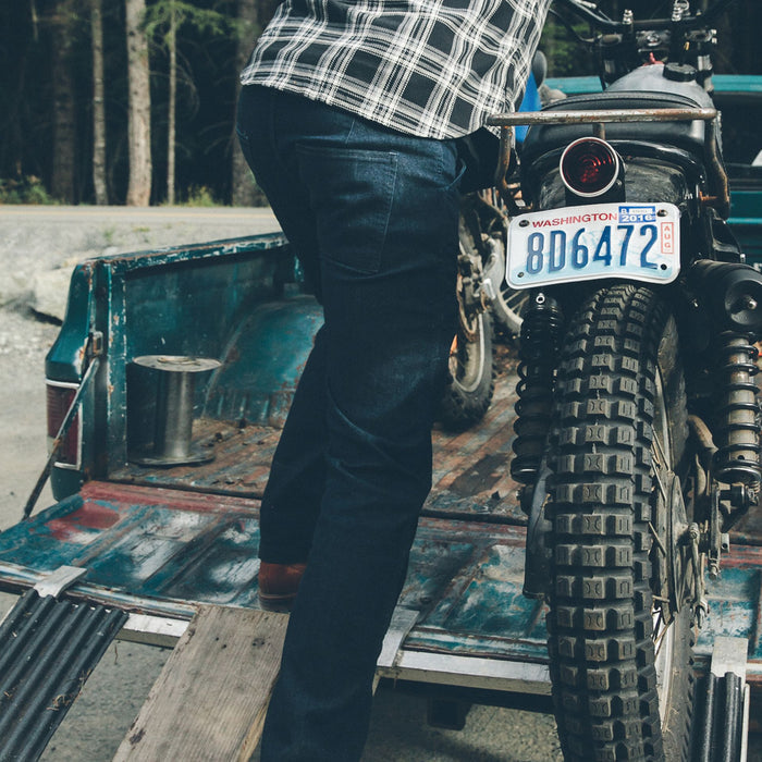 The Double Knee Moto Jean