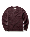 flatlay of The Eastmoor Sweater in Heather Port Wool