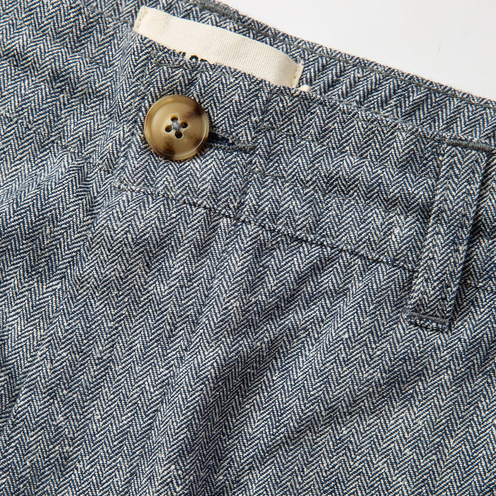 material shot of waist