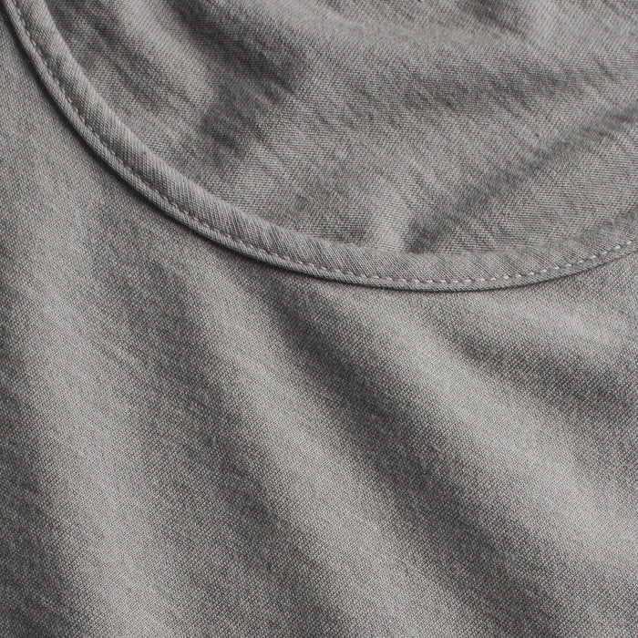 The Elle Tank in Heather Grey