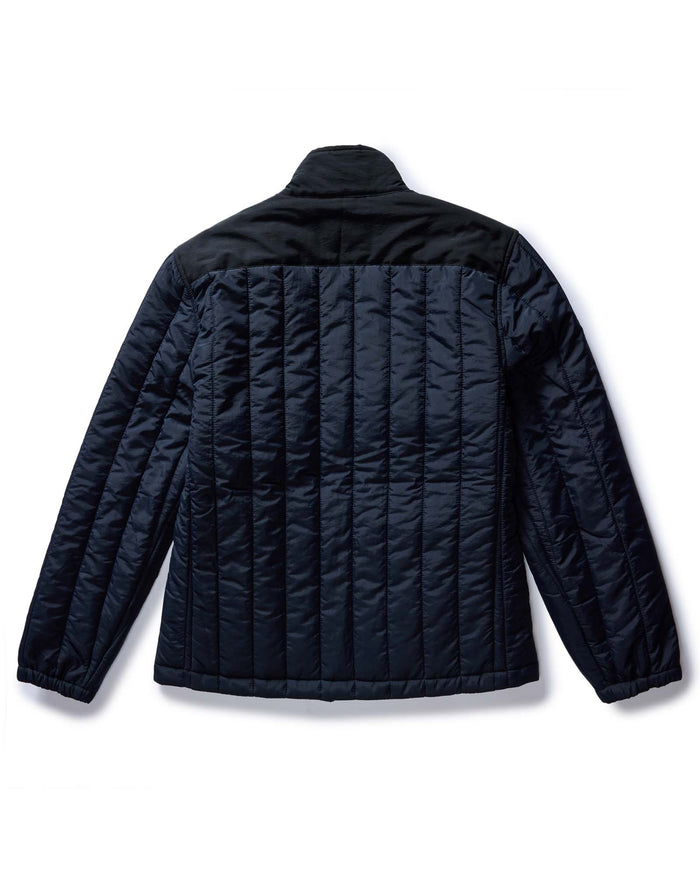 The Ember Jacket in Dark Navy Quilted Nylon