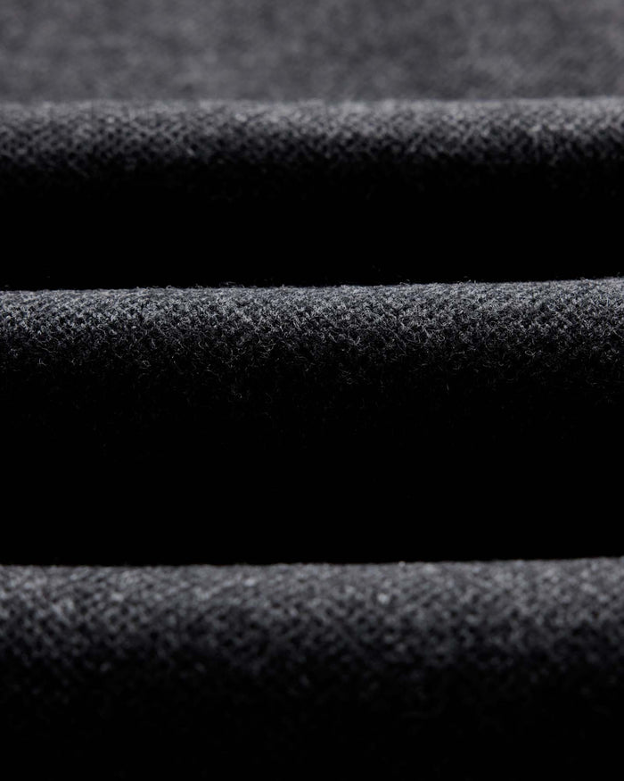The Evans Blazer in Charcoal Birdseye Wool