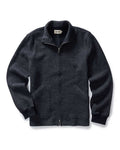 flatlay of The Evans Jacket in Navy Birdseye Wool