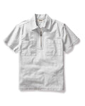 flatlay of The Exhaust Shirt in Natural Stripe