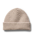 flatlay of The Fisherman Beanie in Heather Fog