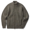 flatlay for The Fisherman Full-Zip in Taupe