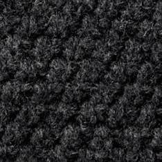color swatch of The Fisherman Shawl Cardigan in Heather Coal Merino