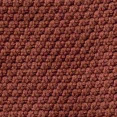 color swatch of The Fisherman Sweater in Heather Brick Merino