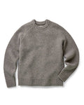 flatlay of The Fisherman Sweater in Taupe Merino