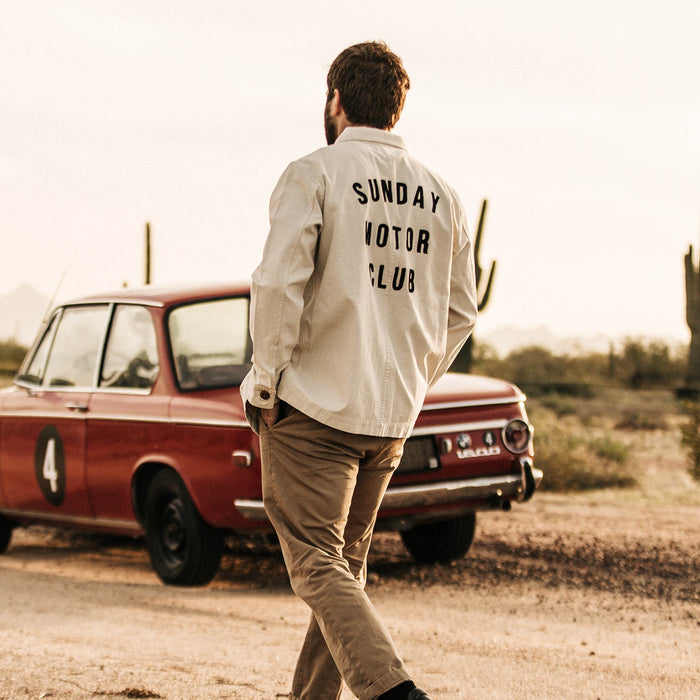 our fit model wearing the fourtillfour ojai jacket