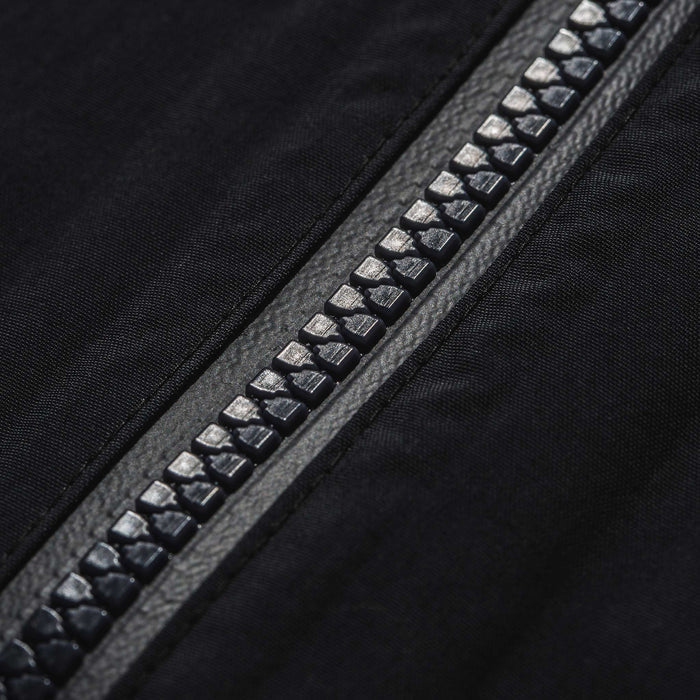 The Hackney Jacket in Slate Material shot