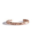 editorial image of the front of The Hammered Cuff in Copper