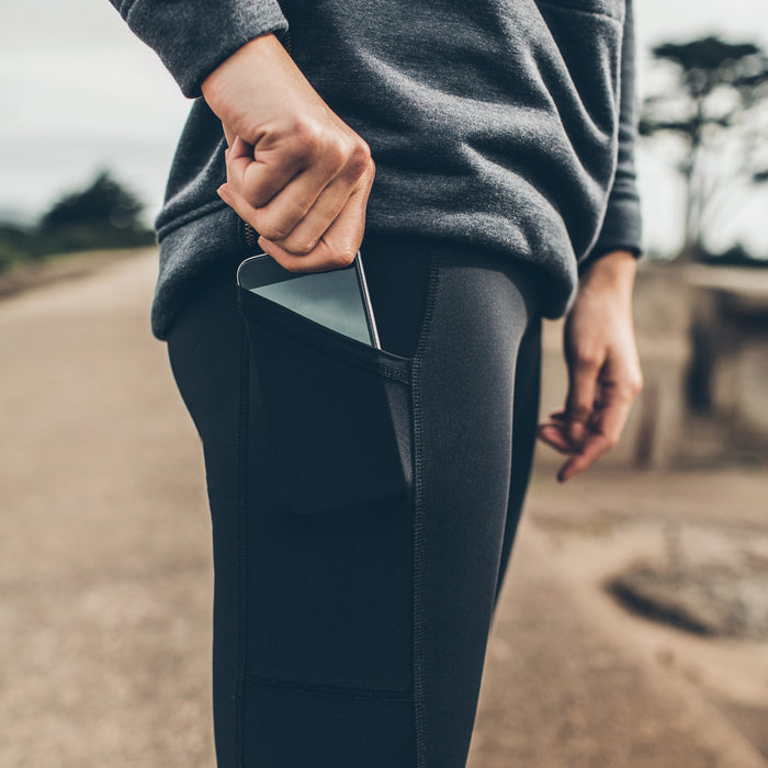 Our fit model jogging in San Francisco