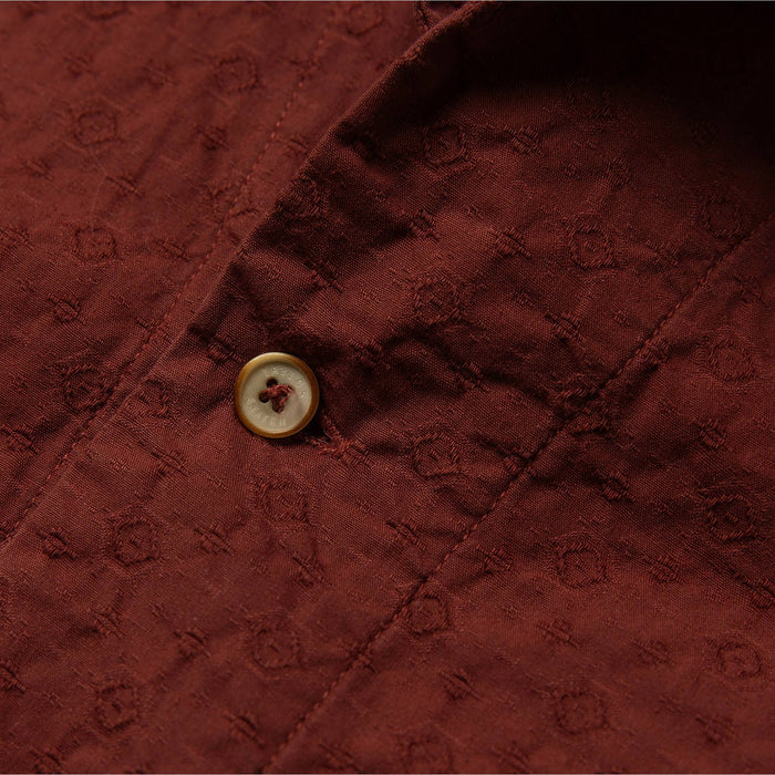 material shot of button