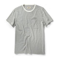 The Heavy Bag Tee in Ash Stripe