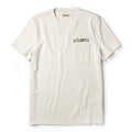 flatlay of The Heavy Bag Tee in Atlantic