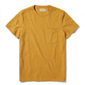 flatlay of The Heavy Bag Tee in Gold