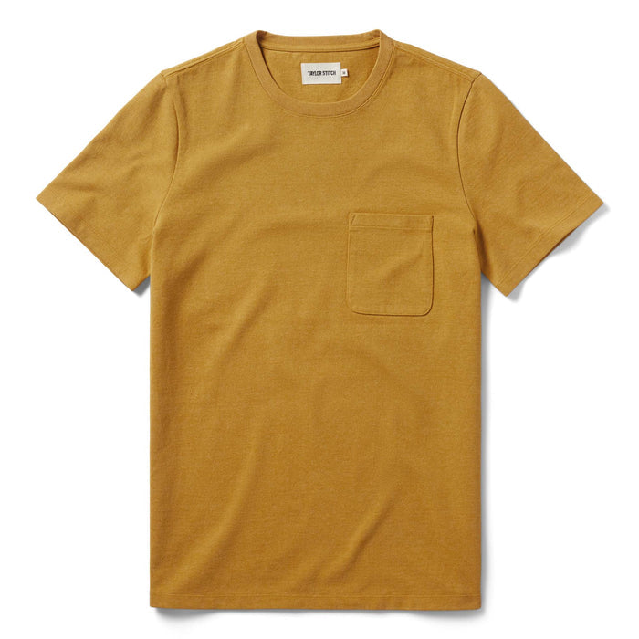 flatlay of The Heavy Bag Tee in Honey