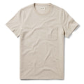 flatlay of The Heavy Bag Tee in Oatmeal