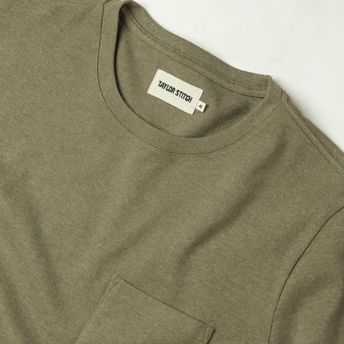 The Heavy Bag Tee in Olive
