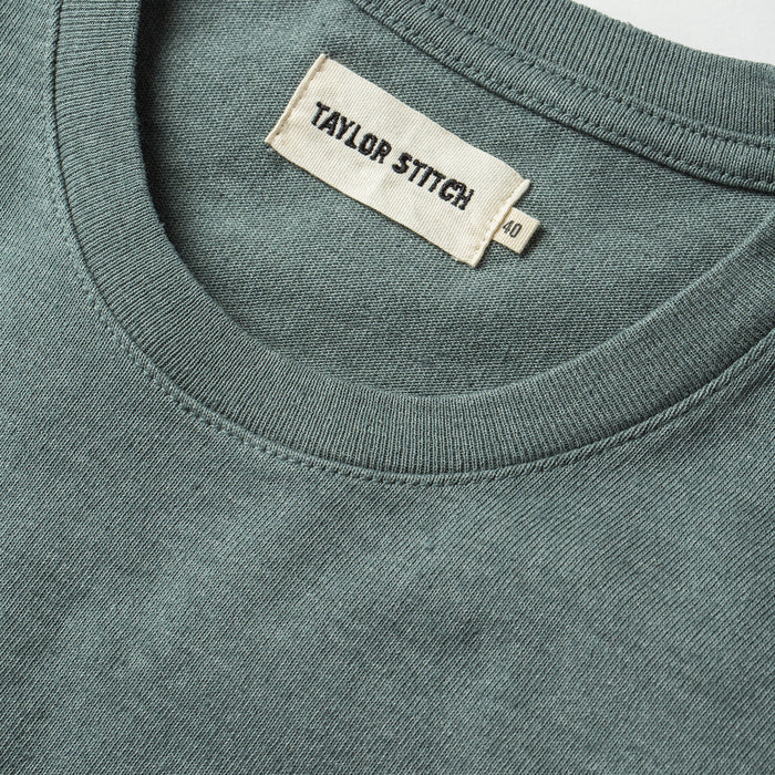 The Heavy Bag Tee in Seafoam