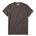 flatlay of The Heavy Bag Tee in Walnut