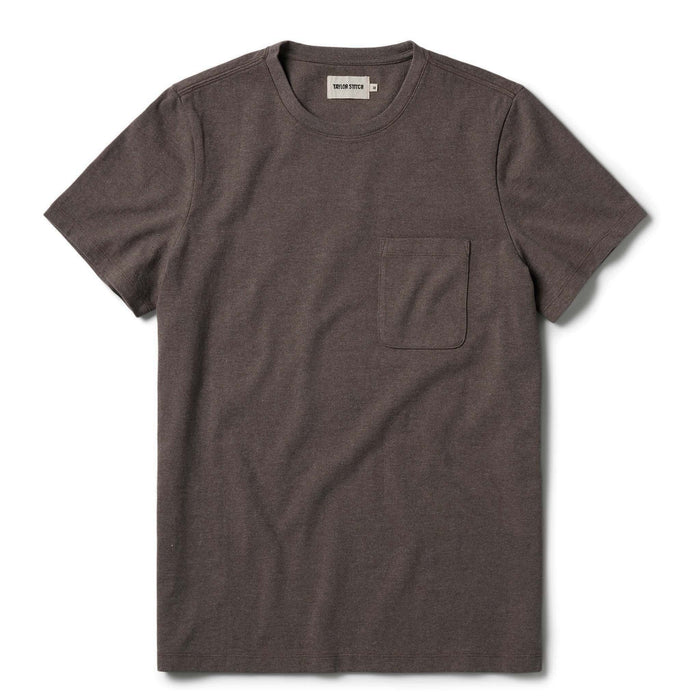 flatlay of The Heavy Bag Tee in Walnut