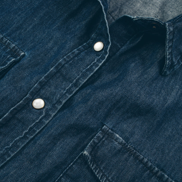 The Hutton Shirt in Indigo