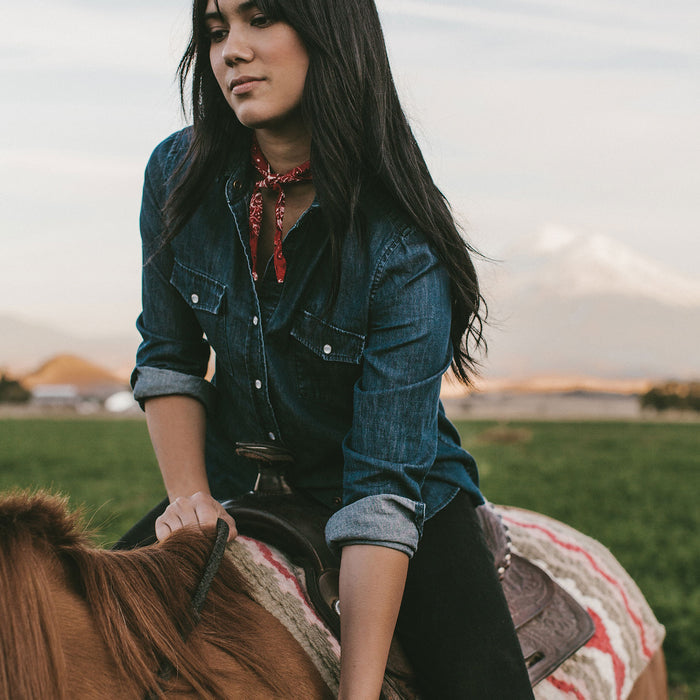 The Hutton Shirt in Indigo