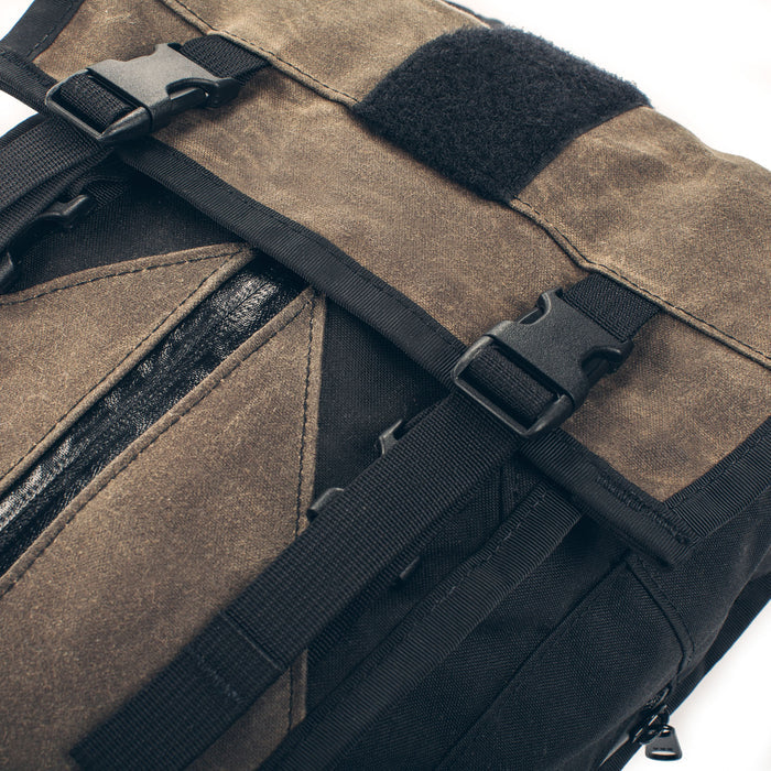 The Hydration Pack in Oak Waxed Canvas