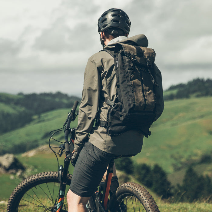 The Hydration Pack in Oak Waxed Canvas