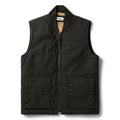 flatlay of The Ignition Vest in Coal Dry Wax